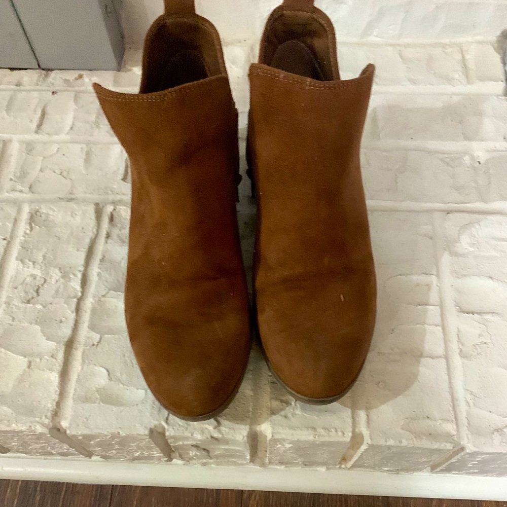 Brown ankle boots